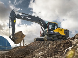 Excavadora de orugas EC210D
